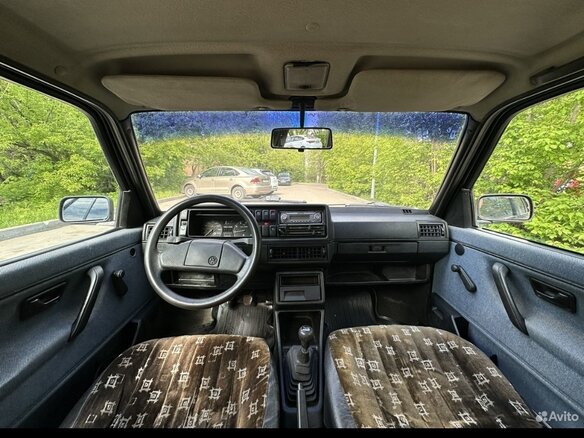 1988 Volkswagen Jetta KAT II, синий, 200000 рублей - вид 16