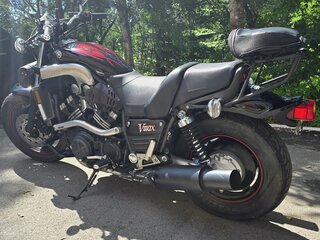 2007 Yamaha V-Max 1200, чёрный, 399999 рублей, вид 3