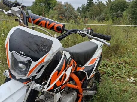 2024 Kayo Basic TT125, оранжевый, 70000 рублей, вид 4