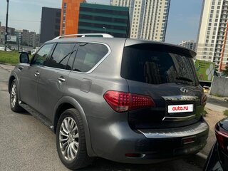 2015 Infiniti QX80 I Рестайлинг, серый, 2800000 рублей, вид 4