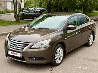 2014 Nissan Sentra VII (B17), бежевый, 1100000 рублей, вид 1