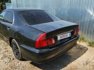 1997 Mitsubishi Diamante II, чёрный, 445000 рублей, вид 2