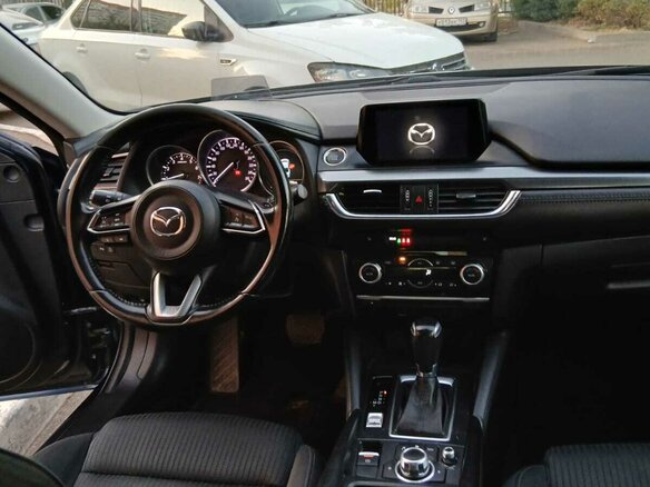 2018 Mazda 6 III (GJ) Рестайлинг, синий, 2200000 рублей - вид 7
