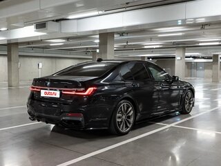 2019 BMW 7 серии 730i VI (G11/G12) Рестайлинг, чёрный, 4950000 рублей, вид 3