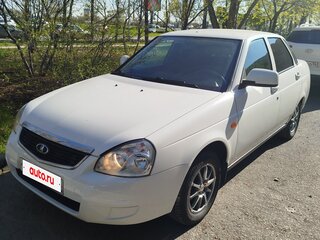 2016 Lada (ВАЗ) Priora I Рестайлинг, белый, 560000 рублей, вид 1