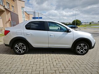 2019 Renault Logan Stepway II Рестайлинг, серебристый, 1060000 рублей, вид 5