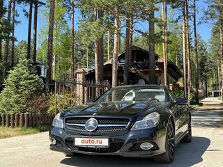 2002 Mercedes-Benz SL-Класс 500 5-speed V (R230), чёрный, 1800000 рублей, вид 1