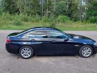 2016 BMW 5 серии 520d VI (F10/F11/F07) Рестайлинг, чёрный, 2500000 рублей, вид 2
