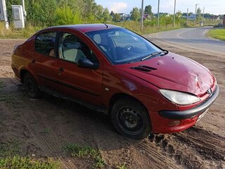 2007 Peugeot 206, красный, 110000 рублей, вид 5