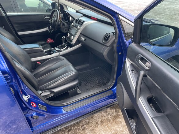 2008 Mazda CX-7 I, синий, 1050000 рублей - вид 9