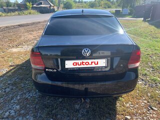 2012 Volkswagen Polo V, чёрный, 530000 рублей, вид 4