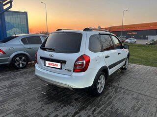 2015 Lada (ВАЗ) Kalina Cross II, белый, 610000 рублей, вид 3