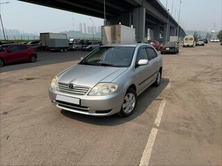 2004 Toyota Corolla IX (E120, E130), серебристый, 530000 рублей, вид 1