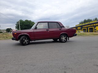 2003 Lada (ВАЗ) 2107, пурпурный, 155000 рублей, вид 4