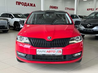2018 Skoda Rapid I Рестайлинг, красный, 1345000 рублей, вид 2