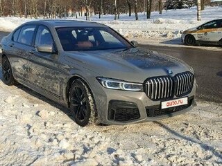 2020 BMW 7 серии Long 750Ld xDrive VI (G11/G12) Рестайлинг, серый, 8900000 рублей, вид 5