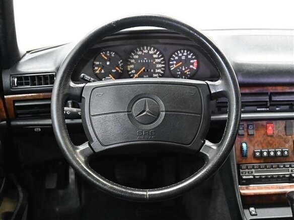 1991 Mercedes-Benz S-Класс 560 II (W126) Рестайлинг, серый - вид 3