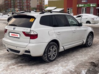 2007 BMW X3 25i I (E83) Рестайлинг, белый, 900000 рублей, вид 5