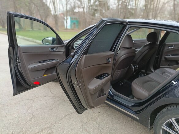 2019 Kia Optima IV Рестайлинг, синий, 2350000 рублей - вид 11