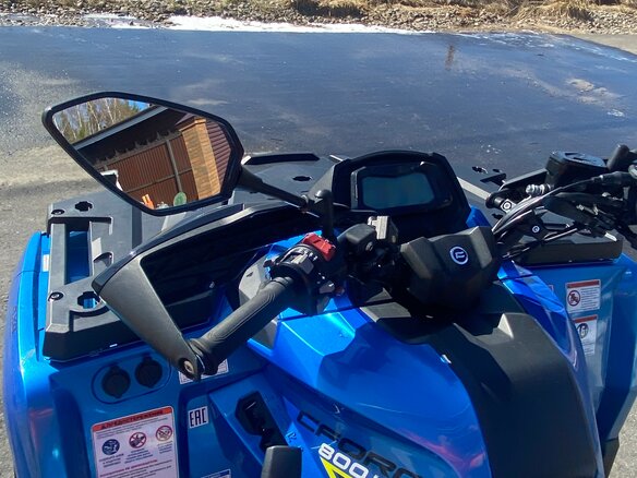 2022 CFMoto CFORCE 800 HO EPS, синий - вид 4