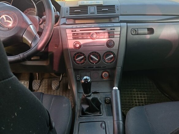2008 Mazda 3 I (BK) Рестайлинг, чёрный, 650000 рублей - вид 5