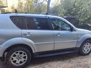 2008 SsangYong Rexton II, серебристый, 750000 рублей, вид 5