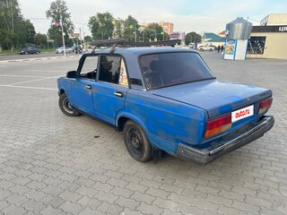 2005 Lada (ВАЗ) 2107, синий, 90000 рублей, вид 5