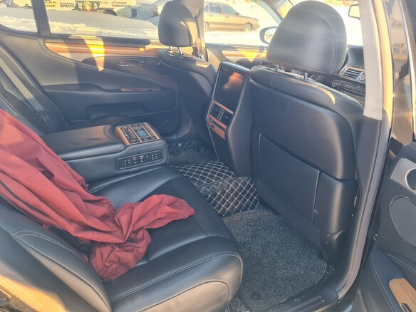 2014 Lexus LS 460 IV Рестайлинг 2, чёрный, 3800000 рублей - вид 16