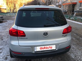 2013 Volkswagen Tiguan I Рестайлинг, серебристый, 1250000 рублей, вид 3