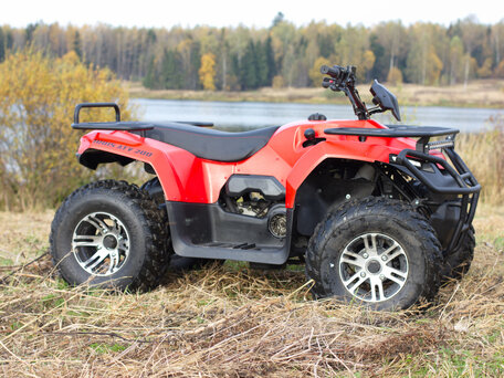 2026 Irbis ATV 250U, красный, 227998 рублей, вид 4