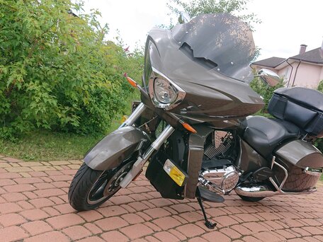 2013 Victory Cross Country, коричневый, 1222071 рублей, вид 5