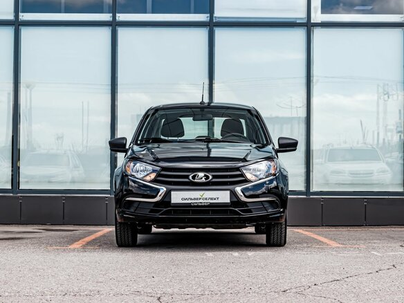 2025 Lada (ВАЗ) Granta I Рестайлинг, чёрный, 780000 рублей - вид 2