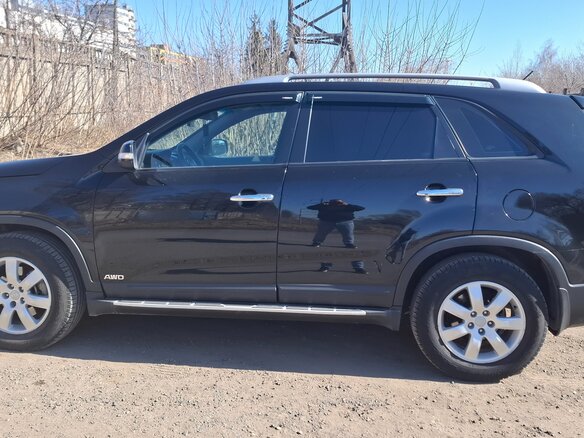 2012 Kia Sorento II, чёрный, 1500000 рублей - вид 9