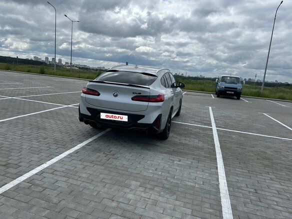 2021 BMW X4 30i II (G02) Рестайлинг, серебристый, 3595561 рублей - вид 7