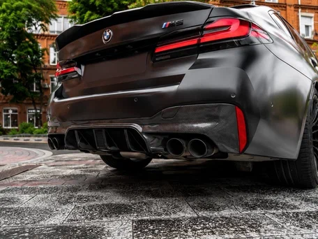 2021 BMW M5 Competition VI (F90) Рестайлинг, чёрный, 9990000 рублей, вид 4