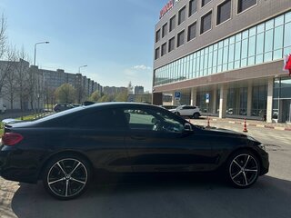 2017 BMW 4 серии 430i xDrive F32/F33/F36 Рестайлинг, чёрный, 3450000 рублей, вид 4