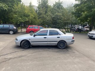 2001 Mitsubishi Carisma I Рестайлинг, серый, 250000 рублей, вид 4