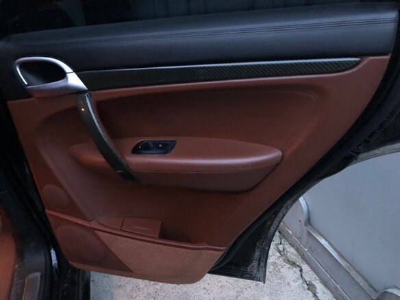 2007 Porsche Cayenne Turbo I Рестайлинг (957), чёрный, 1500000 рублей - вид 16