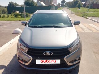 2019 Lada (ВАЗ) Vesta SW I, серый, 910000 рублей, вид 3