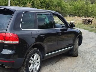 2004 Volkswagen Touareg I, чёрный, 900000 рублей, вид 2