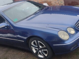 1999 Mercedes-Benz CL-Класс 500 II (C215), синий, 560000 рублей, вид 1