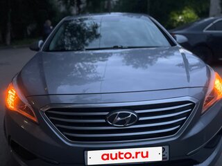 2016 Hyundai Sonata VII (LF), серый, 1350000 рублей, вид 2