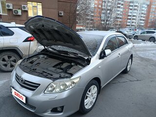 2008 Toyota Corolla AMT X (E140, E150), серебристый, 680000 рублей, вид 2