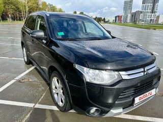 2014 Mitsubishi Outlander III Рестайлинг, чёрный, 1432016 рублей, вид 1