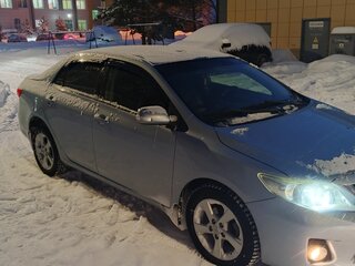 2012 Toyota Corolla X (E140, E150) Рестайлинг, голубой, 1200000 рублей, вид 3