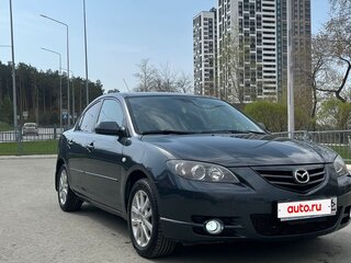 2008 Mazda 3 I (BK) Рестайлинг, серый, 430000 рублей, вид 4