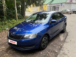 2018 Skoda Rapid I Рестайлинг, синий, 720000 рублей, вид 1