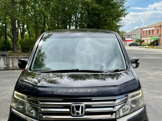 2012 Honda Stepwgn Spada IV Рестайлинг, чёрный, 1690000 рублей, вид 1