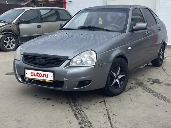 2009 Lada (ВАЗ) Priora I, серый - вид 2