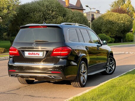 2017 Mercedes-Benz GLS 350 d I (X166), чёрный, 3990000 рублей, вид 4